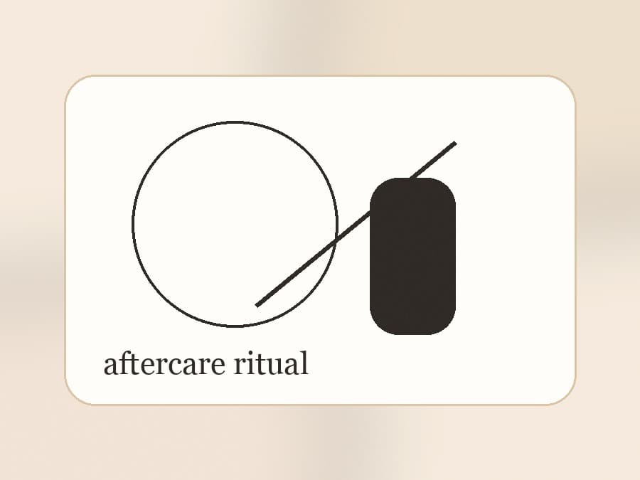 CC & CO aftercare guidance for lash and whitening clients.